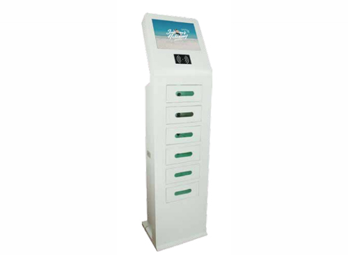 15.6 Inch Touch Screen Mobile Charging Kiosk