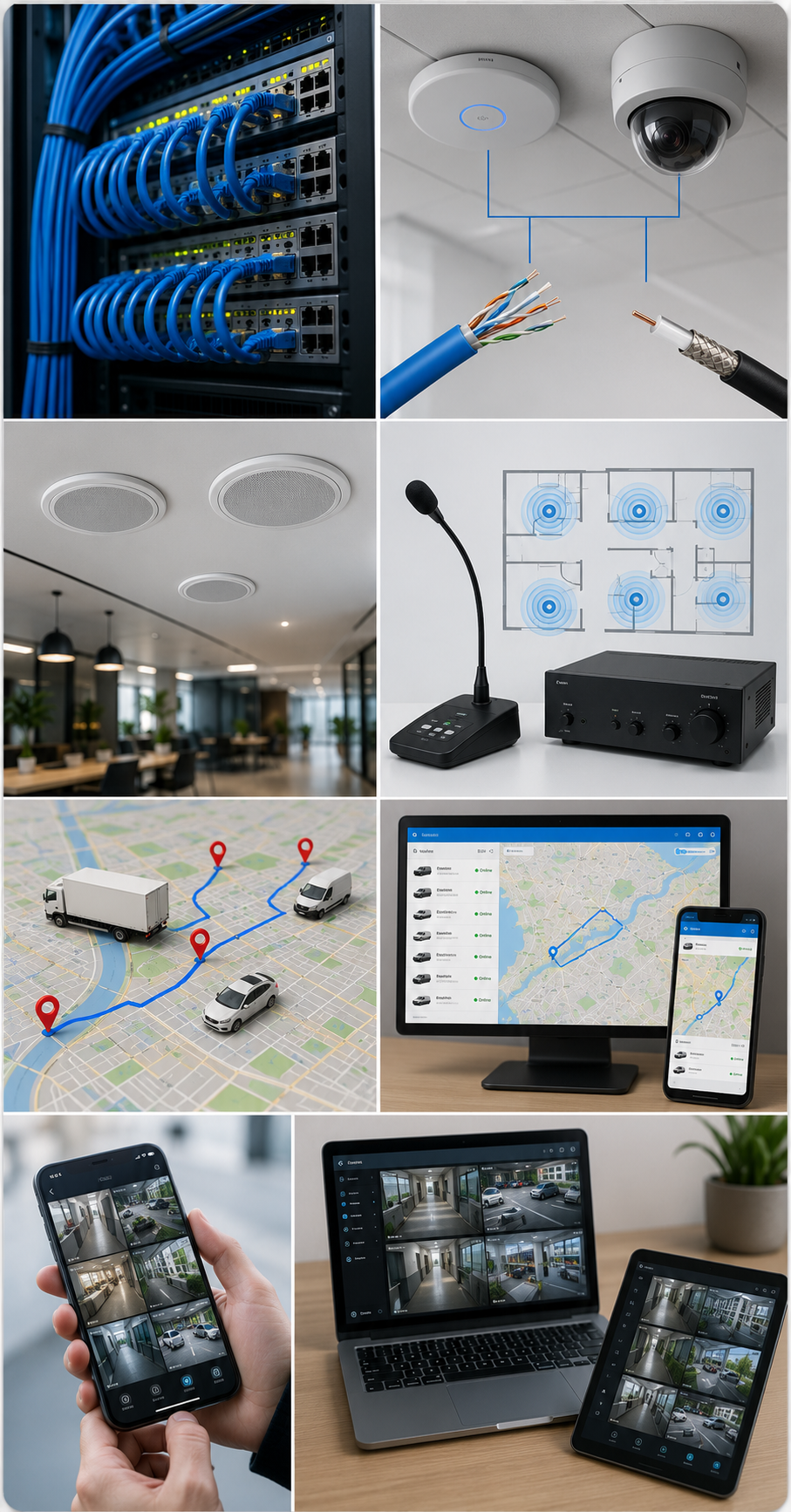 Communication infrastructure and audio systems