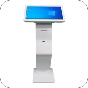 Interactive K-Type and Z-Type Self-Service Information and Wayfinding Kiosk