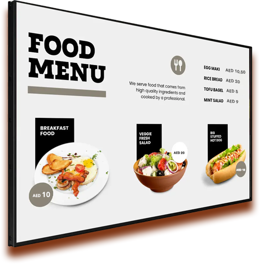 Elevate your Brand and Captivate Customers with Digital Menu Board