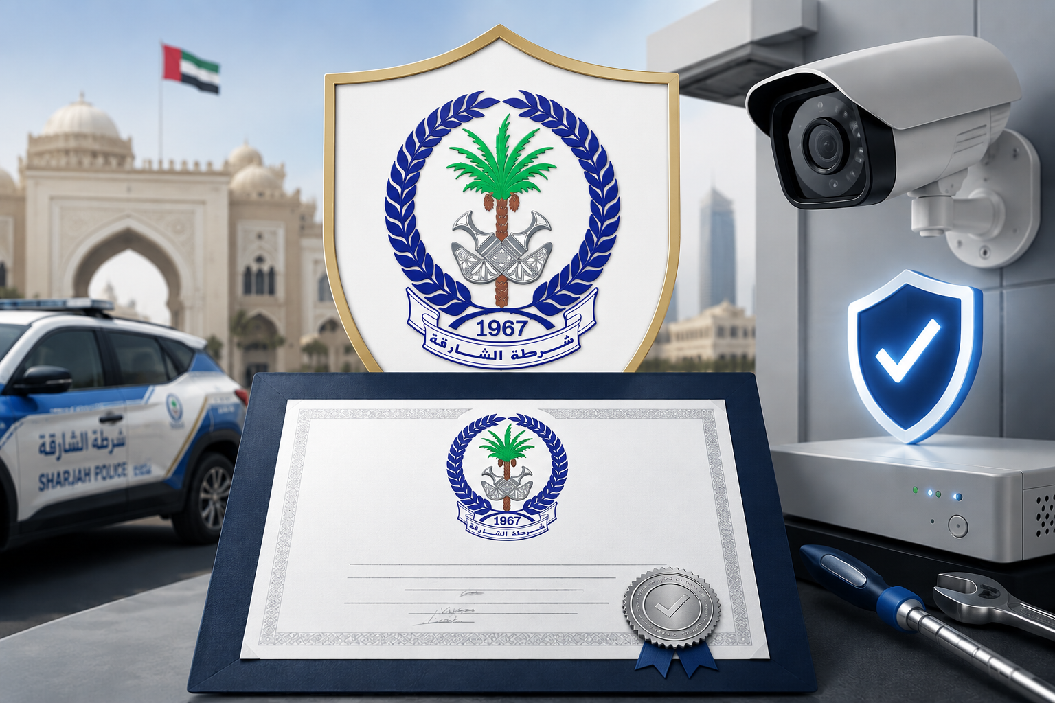 Sharjah Police Logo