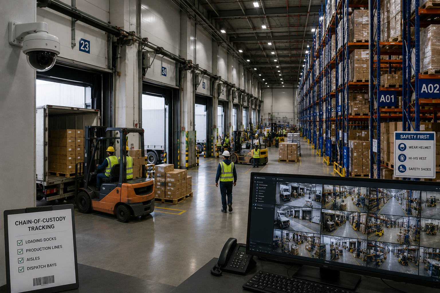 Logistics and warehouses