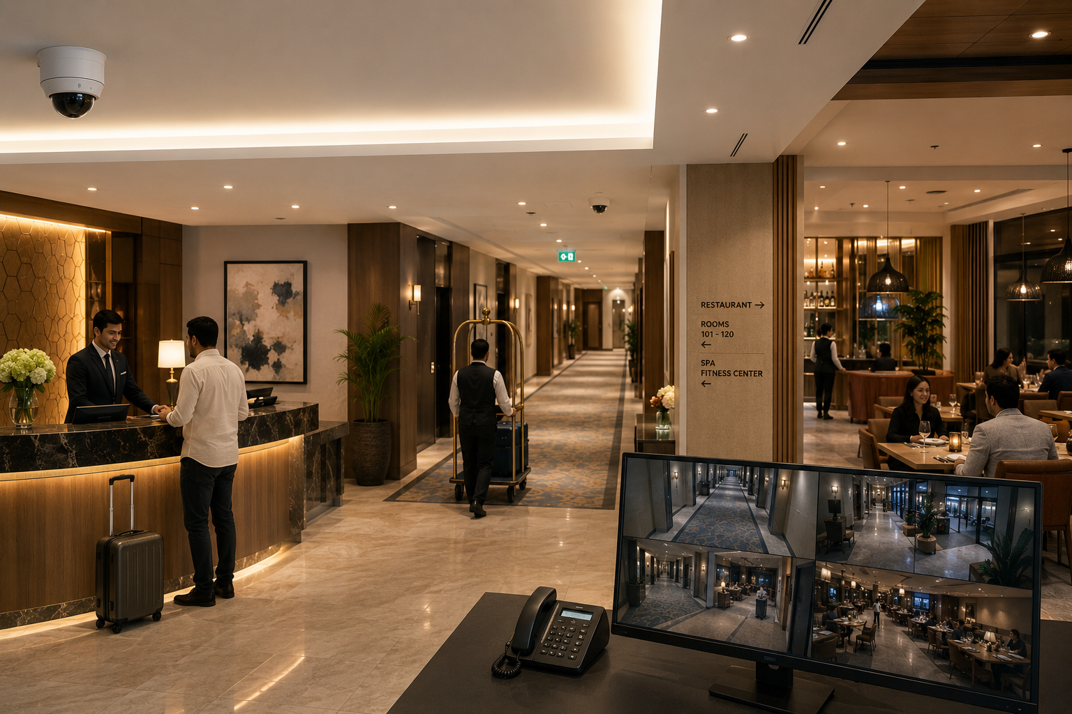 Hospitality hotels and restaurants