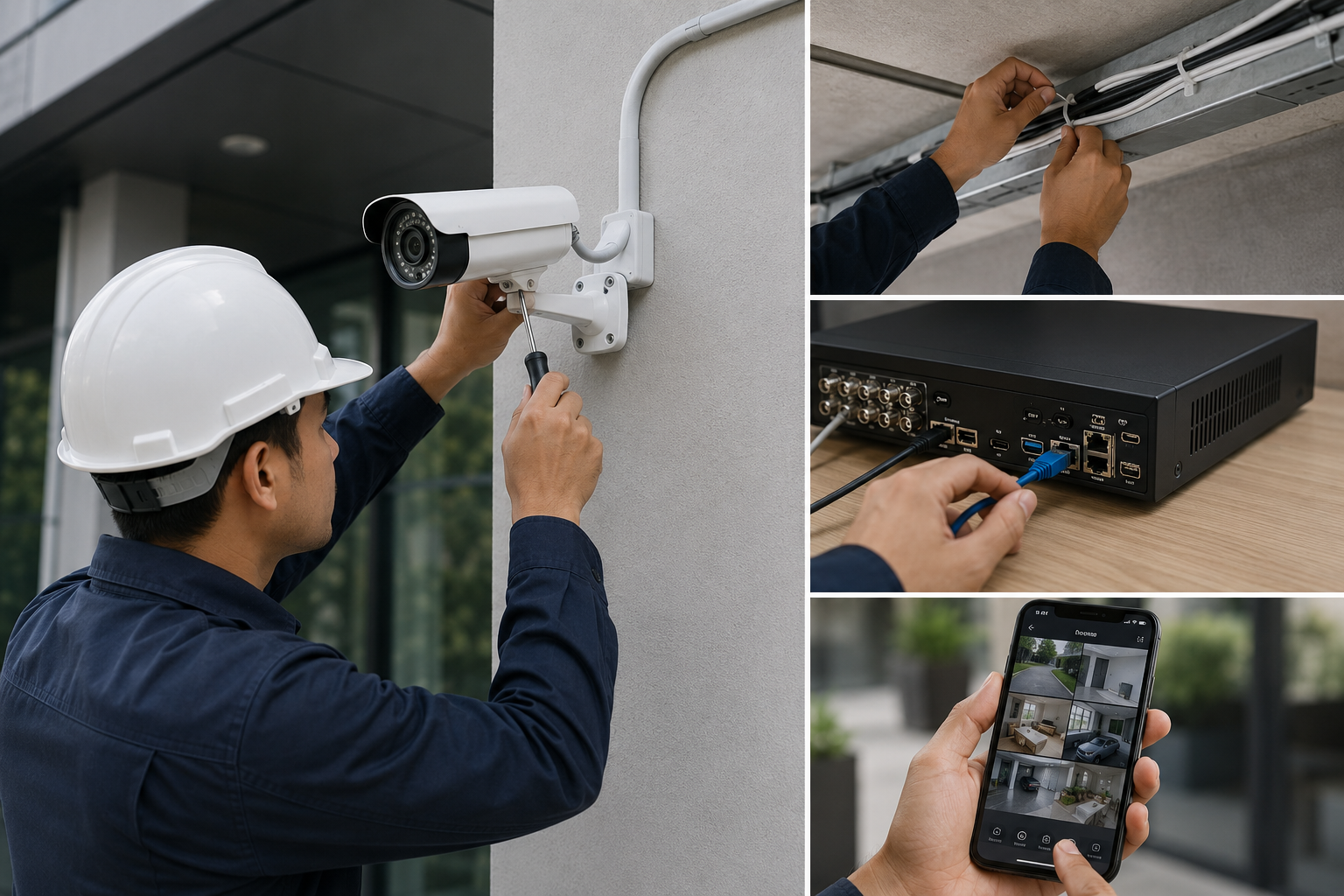 CCTV installation and configuration