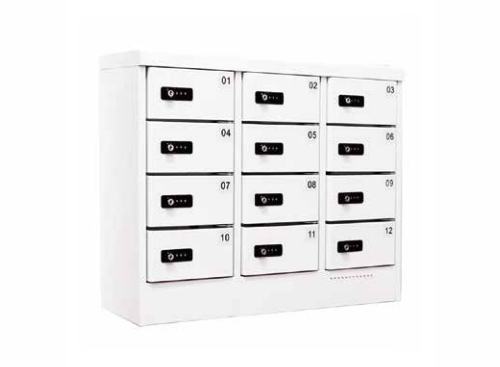 12-Door Mobile Charging Station with Digital Pin Lock 12-Door Mobile Charging Station with Digital Pin Lock